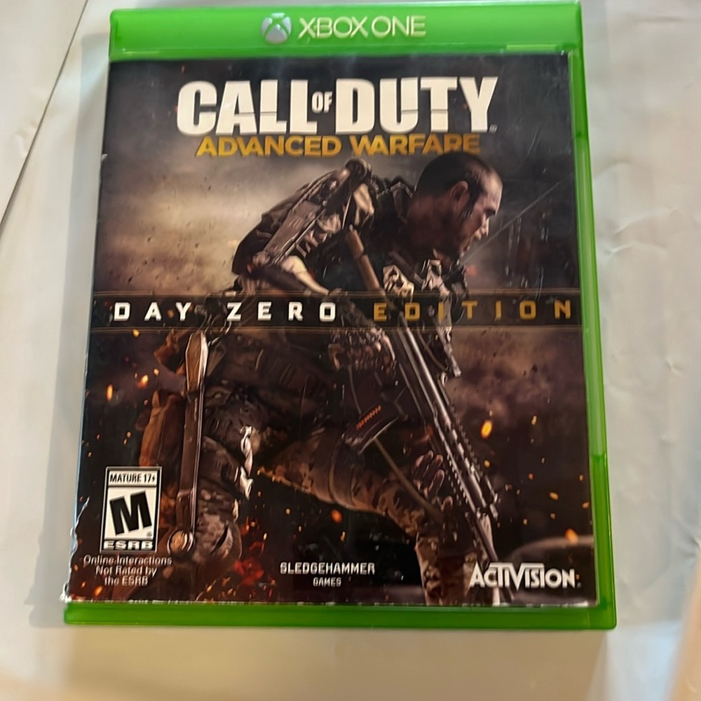 Call of Duty: Advanced Warfare - day zero Microsoft Xbox one 360 rated M in case